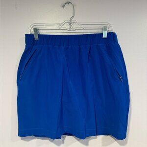 Bright cobalt blue Lou and grey skort